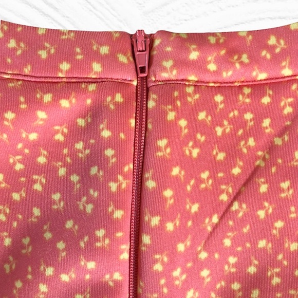 Copper Key Peach & Yellow Dress Size XL - Picture 5 of 7